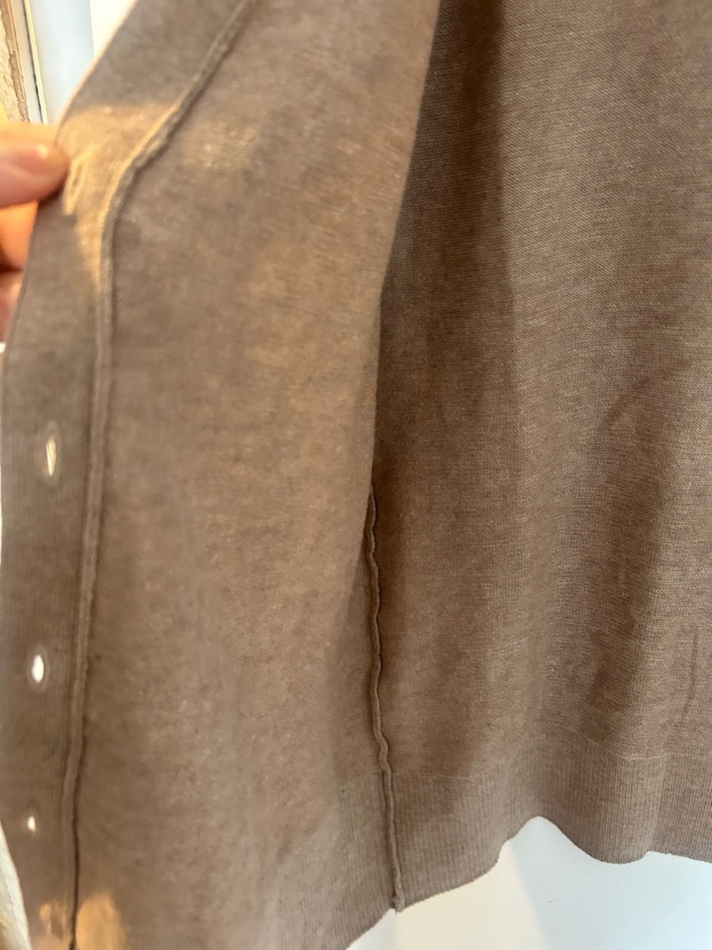 Amazon Tan Cardigan, Size small - Picture 5 of 12